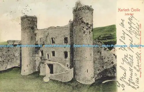 R612674 Schloss Harlech Innenraum Stengel 17500 1907