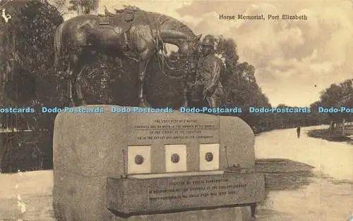 R612678 Horse Memorial Port Elizabeth 1914