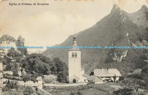 R612732 Eglise et Chateau de Gruyeres Libr Chr Morel No 460