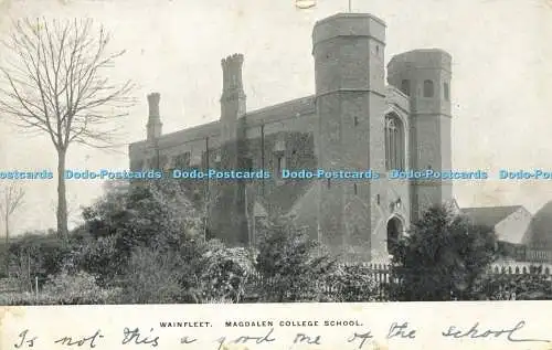 R612770 Wainfleet Magdalen College School 1904