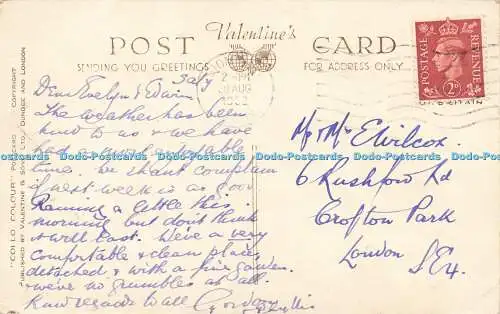 R612844 Sidmouth 218693 Valentines Collo Colour 1952 Multi View