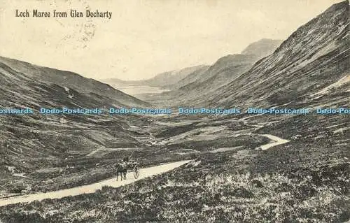 R612860 Loch Maree aus Glen Docharty Valentines Serie D M Mackenzie 1910