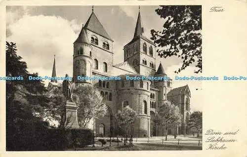 R612978 Trier Dom un Liebfrauen Kirche Emeste Kupfer Tiefdruck Nr 2 1938