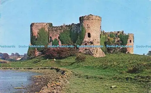 R612998 Carew Castle Nr Pembroke WHS 1453 1961 Plastichrome Colourpicture Publis