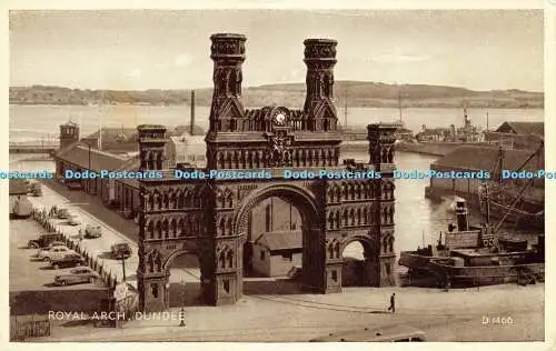 R613015 Royal Arch Dundee D 1466 Phototype Valentines 1957