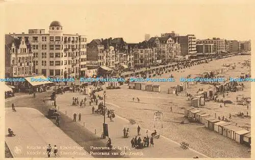 R613038 Nels Knocke a Zee Albert Strand Panorama van den Zeedijk Ern Thill Bruxe