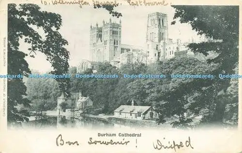 R613052 Durham Cathedral Cathedrals of England Valentines Serie 1905