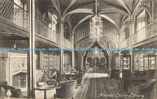 R613054 Arundel Castle Library Friths Series No 43521 Friths Series A W Lapworth