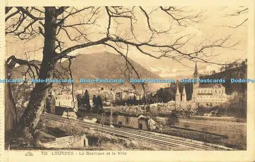 R613066 CAP 156 Lourdes La Basilique et la Ville Arts Photomecaniques