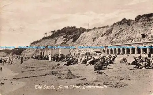 R613088 Sands Alum Chine Bournemouth British Fine Art Photographic Publisher J F