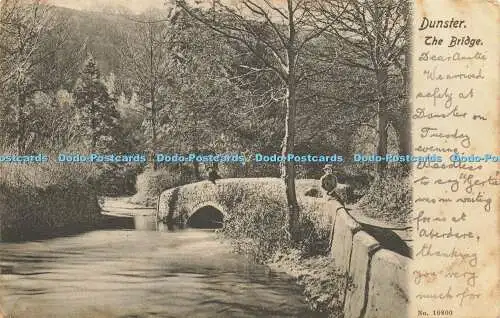 R613154 Dunster Bridge No 10800 1904