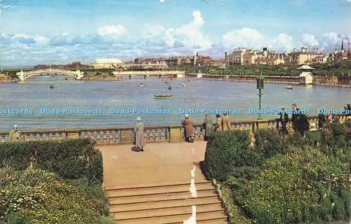 R613200 Marine Lake and Lower Promenade Southport Sanderson and Dixon Plastichro