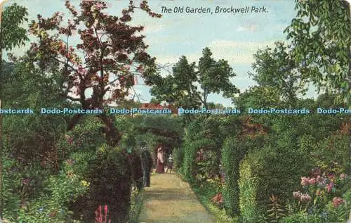 R613214 Old Garden Brockwell Park B B London 1909