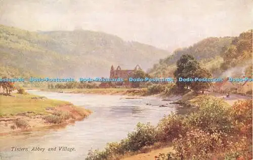 R613240 Tintern Abbey and Village Wye Serie Nr. 40 Sutton Palmer A G Bradley A a