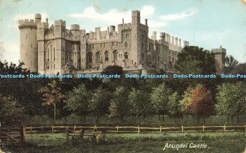 R613242 Arundel Castle Brown and Rawcliffe A W Lapworth 1905