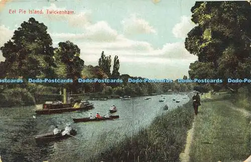 R613256 Eel Pie Island Twickenham 1908