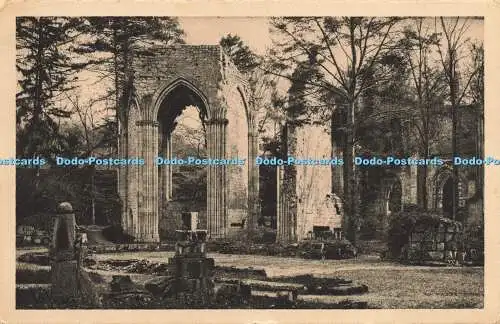 R613280 38 Ancienne Abbaye de Jumieges ND Restes du Choeur et des Chapelles Goth