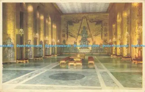 R613342 Rathaus Stockholmer Bankettsaal Goldener Saal mit Mosaikdekor von E