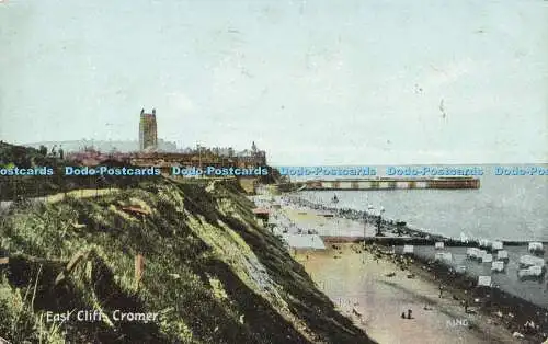 R613349 East Cliff Cromer King Fine Art Postkarten Shureys Publikationen