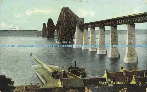 R613361 Forth Bridge King Fine Art Postkarten Shureys Publikationen