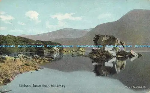 R613362 Colleen Bawn Rock Killarney Ansicht und Porträt Kunst Postkarten Shurey