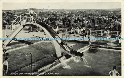 R613375 Opelbad am Neroberg mit Blick auf die Stadt Weltkurstadt Wiesbaden Nr 30