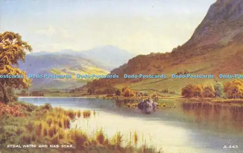 R613404 Rydal Water and Nab Scar A 443 Valentinstag Kunst Farbpostkarten