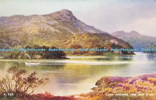 R613413 A 525 Loch Katrine and Ben A An Valentines Art Colour