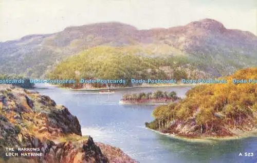 R613415 Narrows Loch Katrine A 523 Valentines Art Farbe