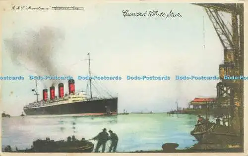 R613436 R M S Mauretania Cunard White Star