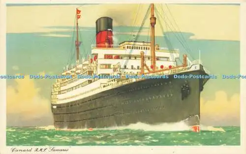 R613437 Cunard R M S Samaria B 681