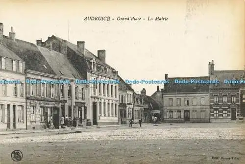 R613452 Audruicq Grand Place La Mairie Damez Tetart Imp E Le Deley