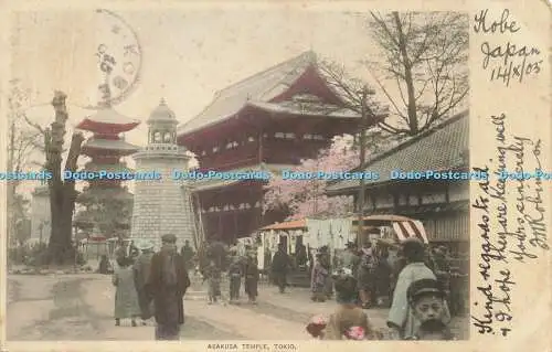 R613486 Asakusa Tempel Tokio