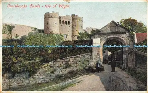 R613497 Carisbrooke Castle Isle of Wight Ideal Serie 1919