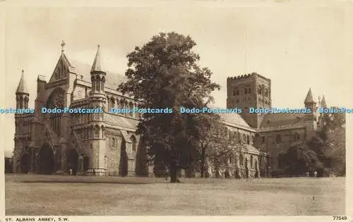 R618951 St Albans Abbey S W 77549 Photochrom