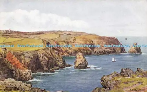 R618956 Boscastle Coast from Willapark A R Quinton Salmon