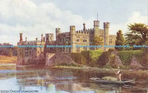 R618959 Leeds Castle Nr Maidstone A R Quinton Salmon Castles of Britain Serie