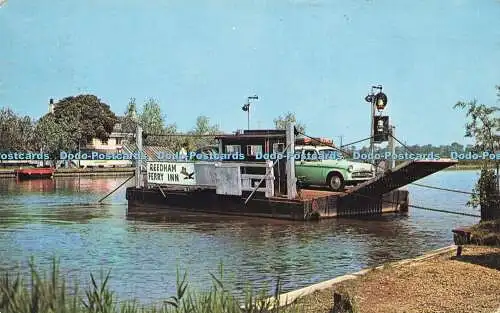 R621384 SN 78 Reedham Ferry A J Howard Plastichrome Colourpicture Publishers 196