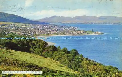 R621386 Dunoon and Firth of Clyde A D Henderson Junior Print 1966