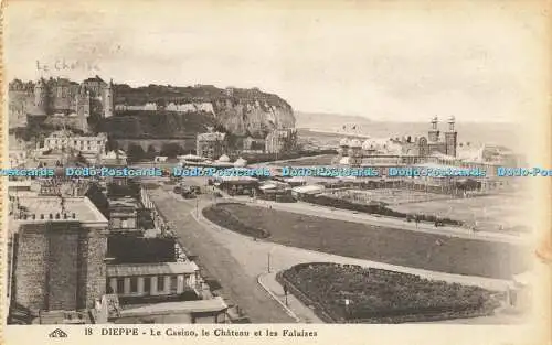 R618976 18 Dieppe Le Casino le Chateau et les Falaises C A P Edition speciale du