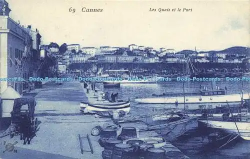 R614489 69 Cannes Les Quais et le Port P M