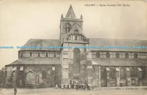 R613634 Lillers Eglise Romane XIe Siecle J Poriche fils Etablissements Franco Be