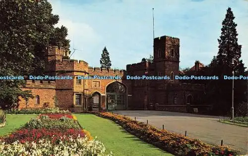 R621439 Cassiobury Park Gates Watford David Tack A J Howard Plastichrome Colourp