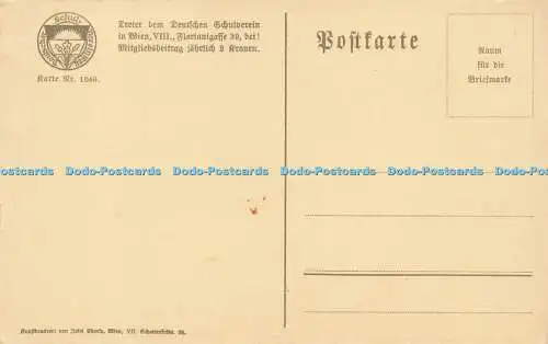 R621442 Der Angler Scherenschnitt von Grete Diszewsti Karte No 1046 Josef Eberte