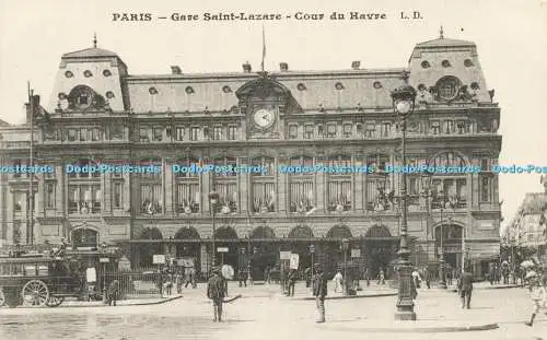 R613674 Paris Gare Saint Lazare Cour du Havre L D Imp A Faucheux Chelles