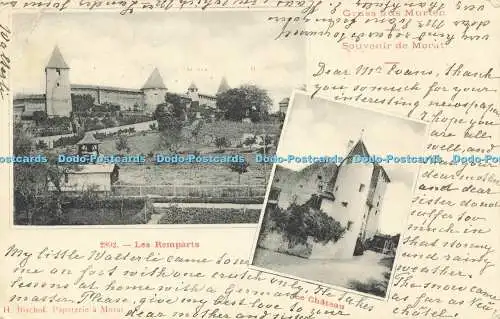 R613696 2892 Les Remparts Le Chateau H Bischof 1901 Multi View