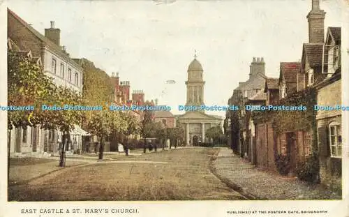 R613726 East Castle and St Marys Church Postern Gate Bridgnorth 1904