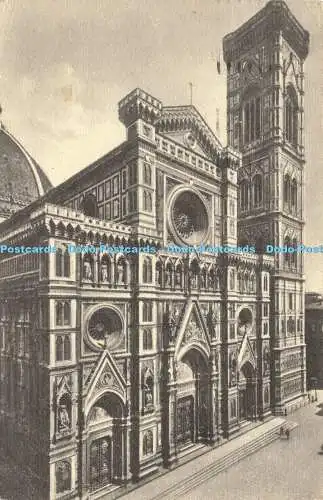 R619104 Firenze Vorderansicht der Kathedrale 1954 A Scrocchi