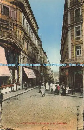 R619106 46 Constantine Entree de la Rue Nationale Collection Ideale P S