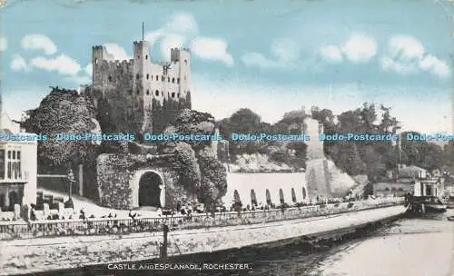 R617097 Castle and Esplanade Rochester W N Eastgate Photo Series 1924